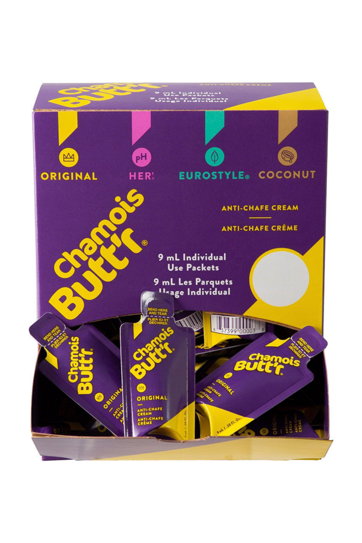 Chamois Butt'r Original Anti-Chafe Cream, 8 oz Tube (2 Pack)
